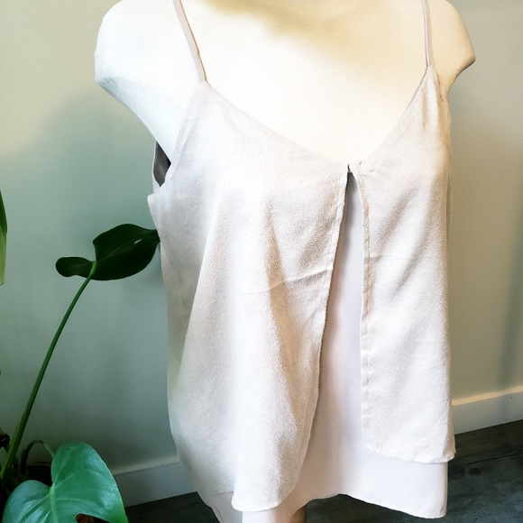 HARVÉ BENARD | NWT Large Nude Layered Cami - Picture 6 of 8